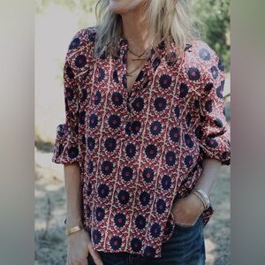 PIETSIE Atlin Top Smoke Size XS 100% Cotton Spring Summer Vacation Beachy